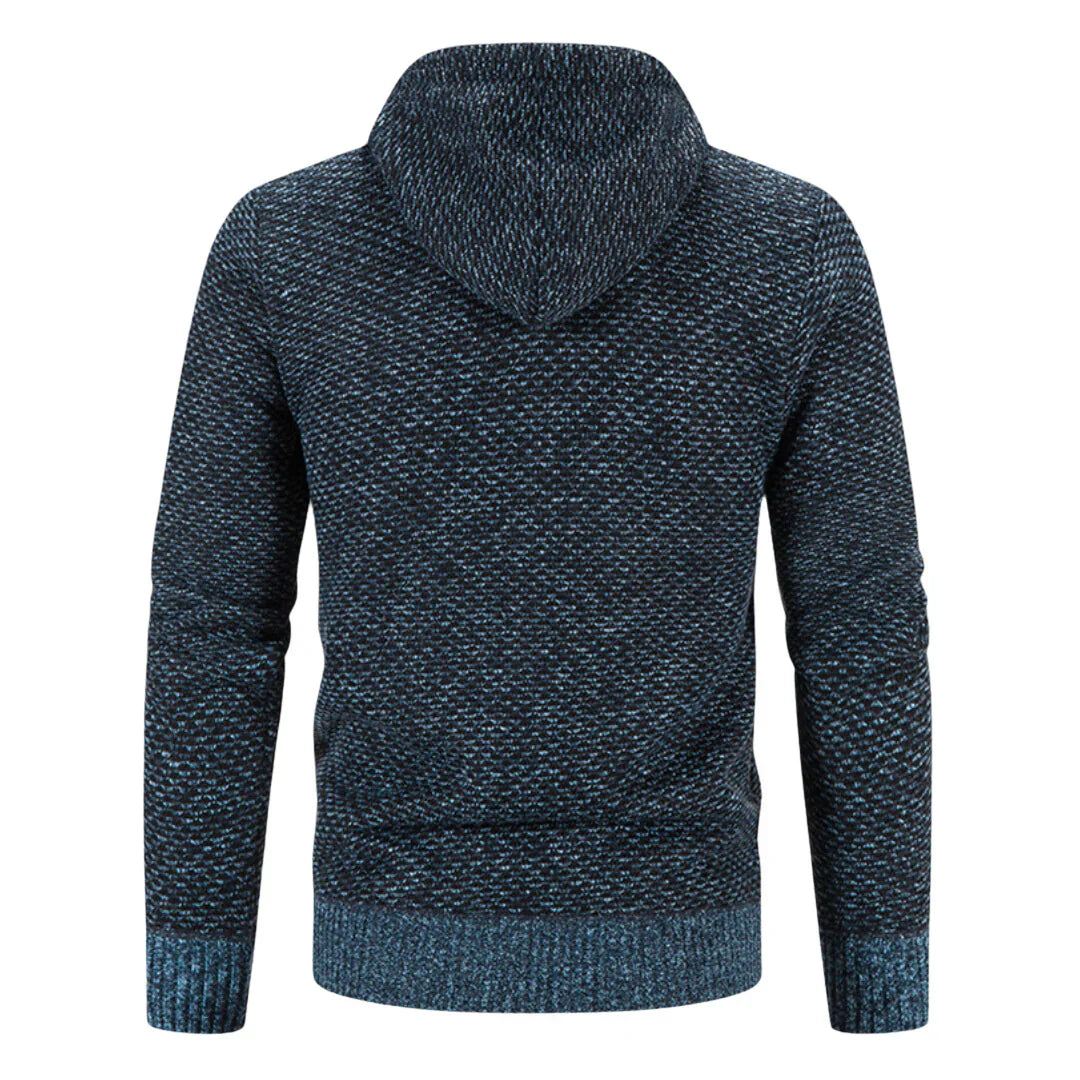 CASCADES | KNIT HOODED ZIP