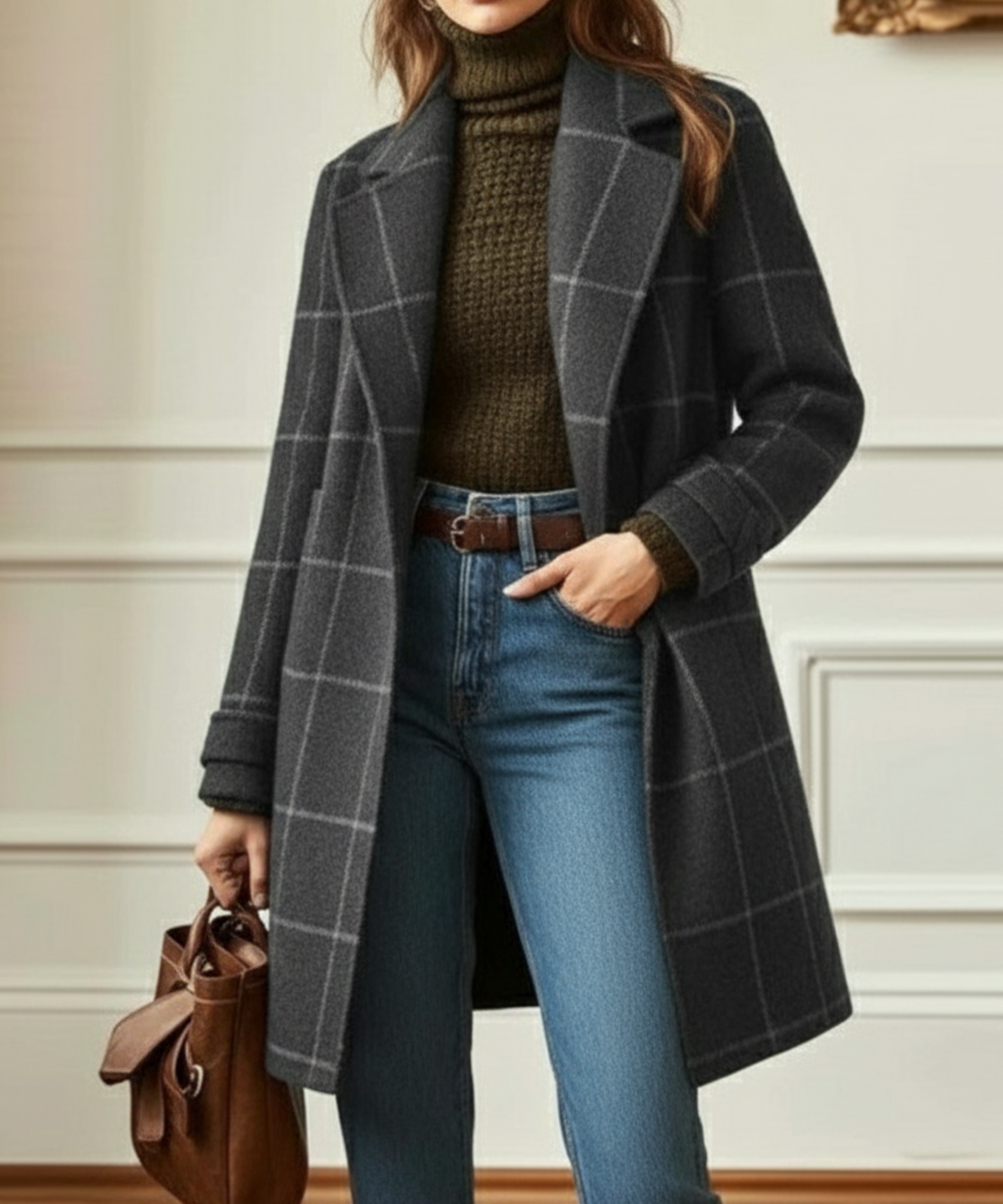 CAMBRIDGE | WOOL-CHECK HERITAGE COAT