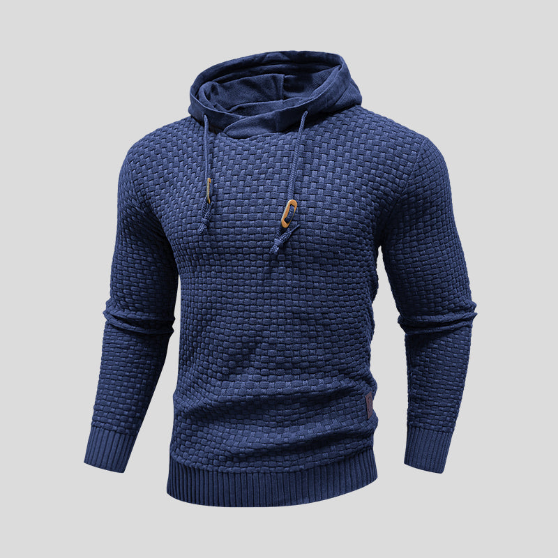 WHISTLER | TEXTURED KNIT HOODIE