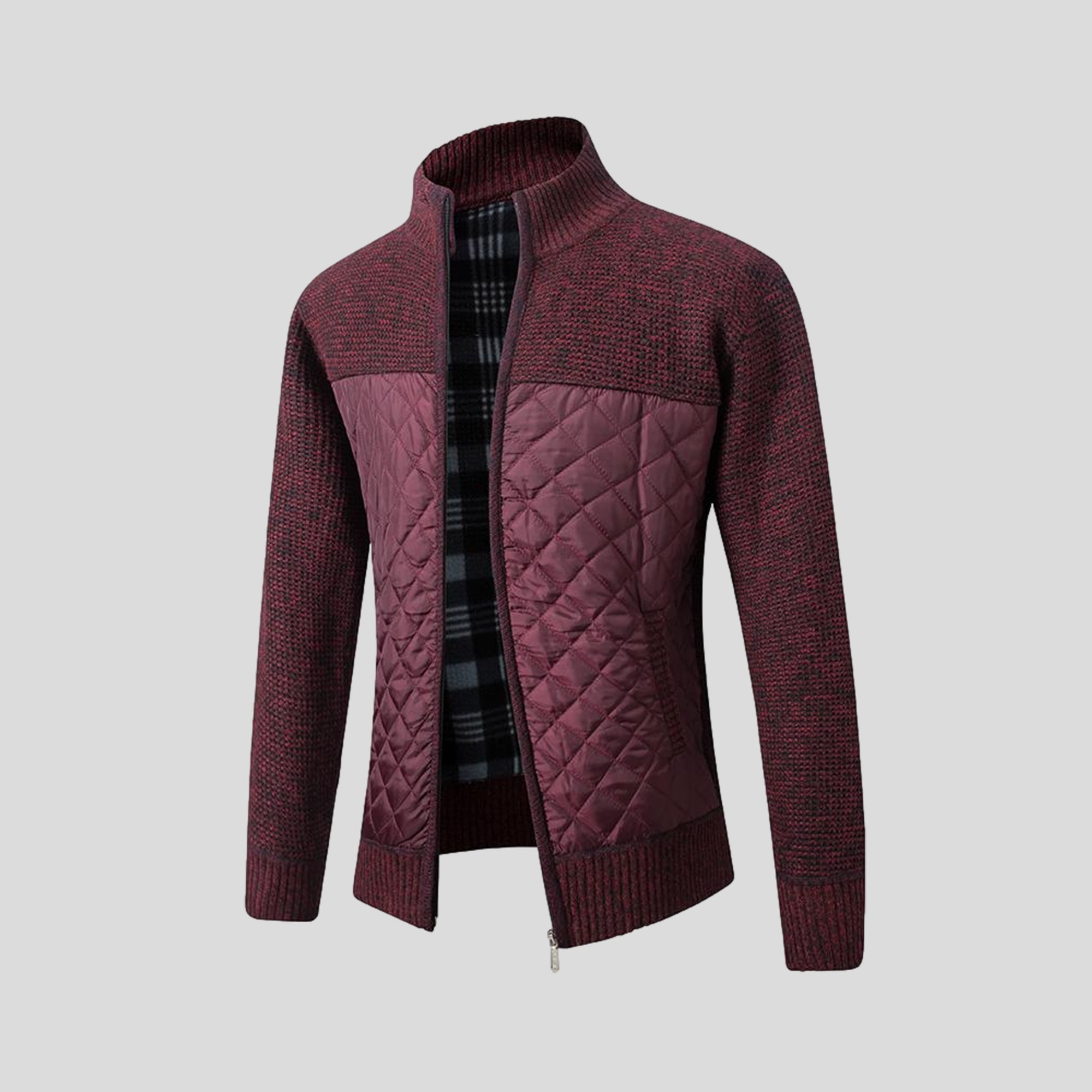 HUDSON | HYBRID QUILTED KNIT JACKET