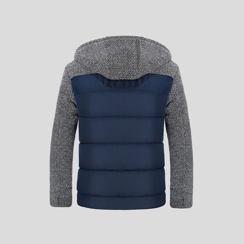 BANFF | SHERPA KNIT HOODED JACKET