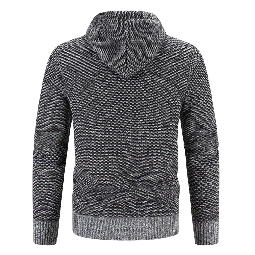 CASCADES | KNIT HOODED ZIP