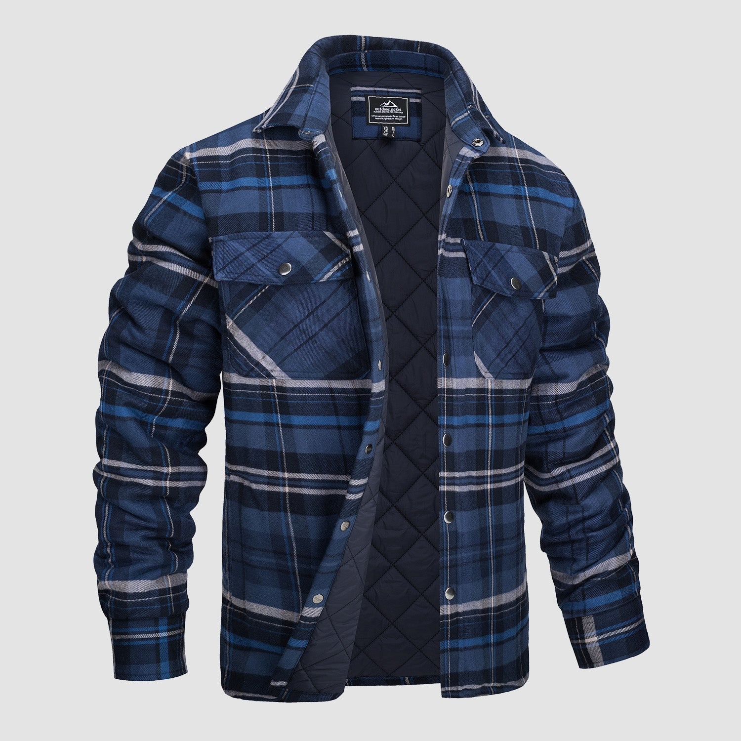 LUKE™ | CHECKERED BOMBER JACKE