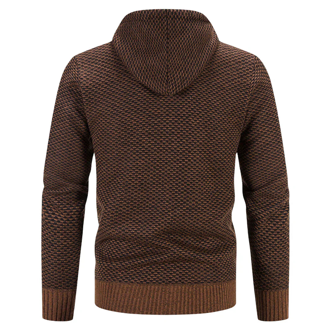 CASCADES | KNIT HOODED ZIP