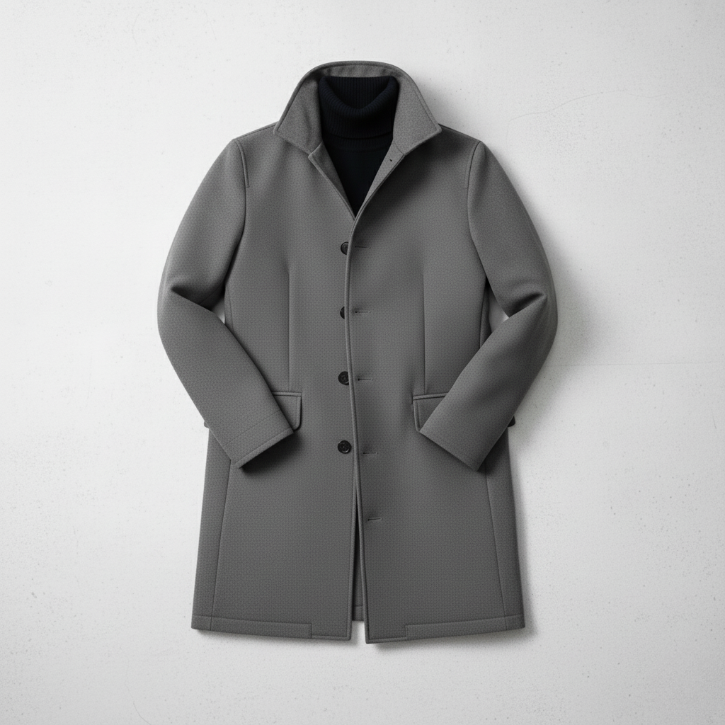 FINN™ | PREMIUM STAND-COLLAR WOOL COAT