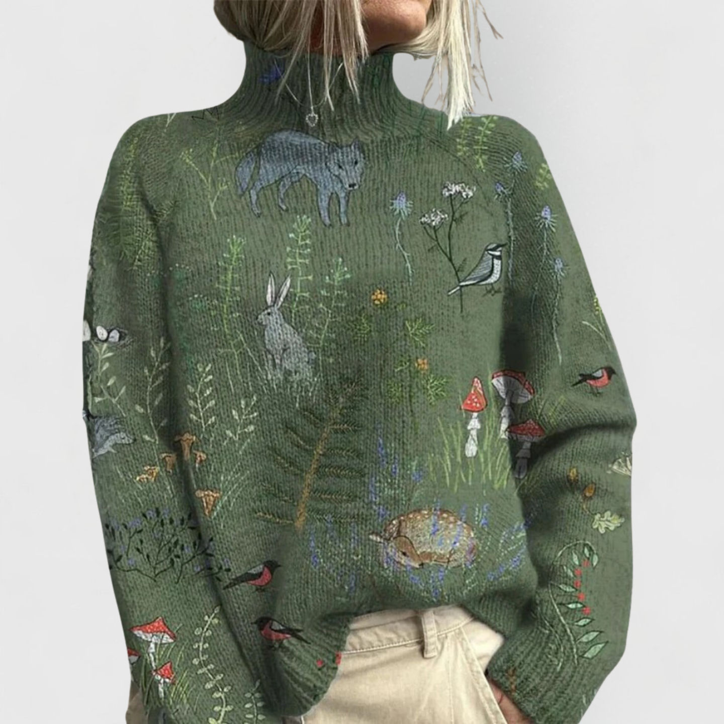 Cynthia™ | Warm and Elegant Turtleneck Sweater