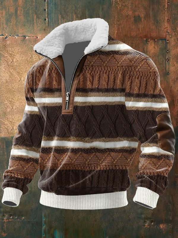 GOLDEN PEAK | RETRO SHERPA HALF-ZIP