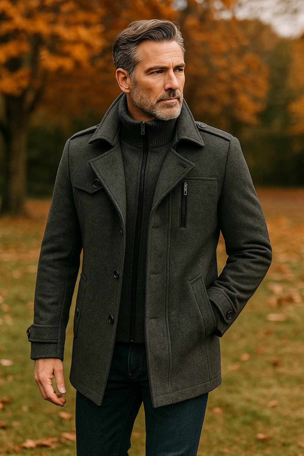 GEORGE | 2-PIECE LONGLINE HERITAGE COAT